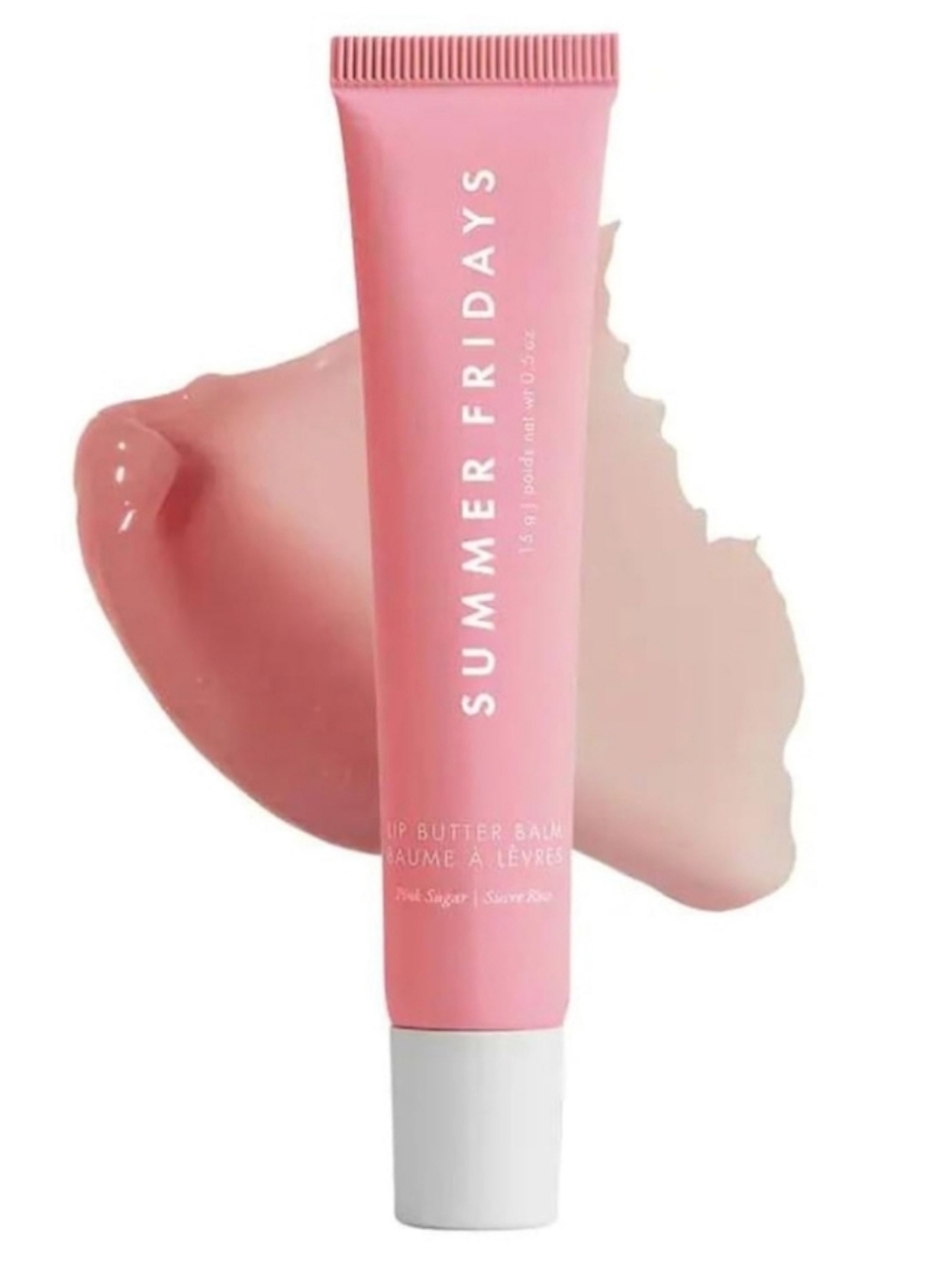 Summer Fridays Pink Sugar Lip Butter Balm New